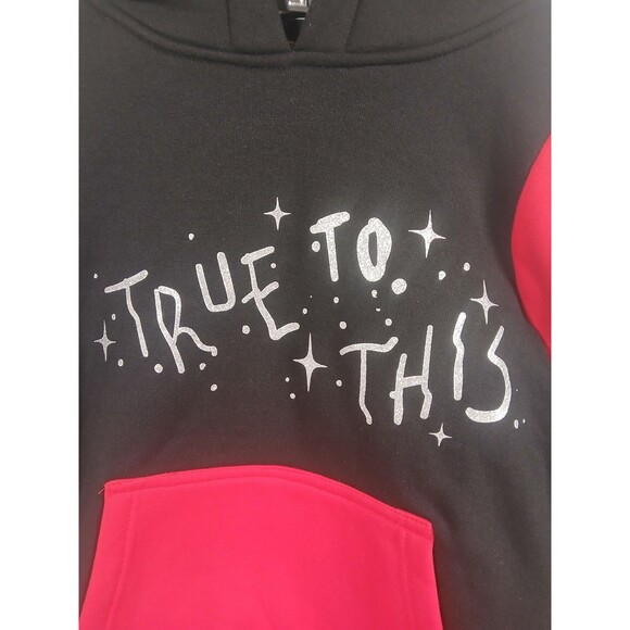Kids Small Reason "True To This" Back Print Hoodie NWT Streetwear Trippy Graphic - Picture 6 of 16